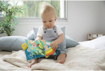 Sophie la Girafe Livro de Aprendizagem Infantil Mordedor Natural, Multicolorido