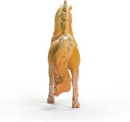 Schleich 70822 BAYALA Apollon Unicorn Stallion Figurine para maiores de 5 anos, marrom dourado