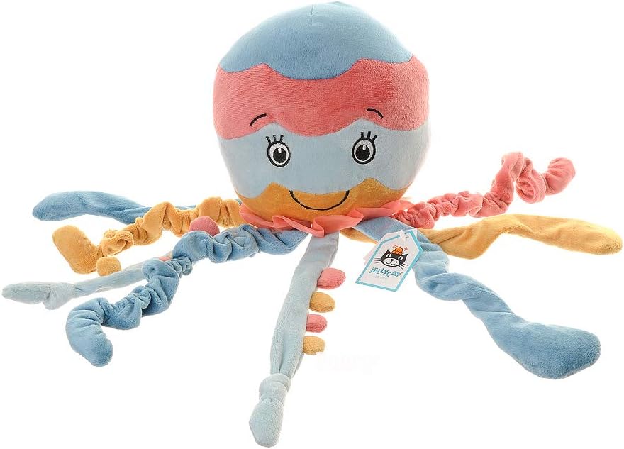 Jellycat Brinquedo de pelúcia polvo Oli | Polvo fofinho e macio | Combo divertido de slime