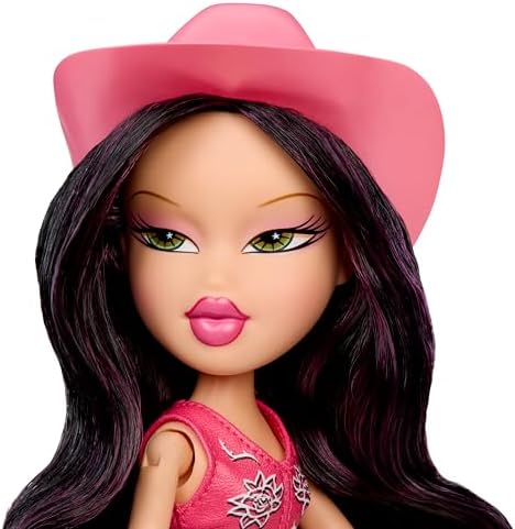 Bratz Sassy Stampede Jade – Boneca Fashion Colecionável – Boneca em Estilo Cowgirl (Western) com Roupa e Acessórios