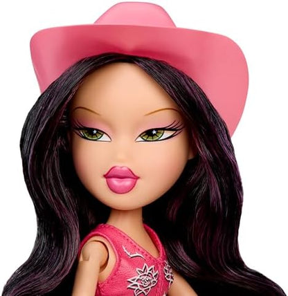 Bratz Sassy Stampede Jade – Boneca Fashion Colecionável – Boneca em Estilo Cowgirl (Western) com Roupa e Acessórios