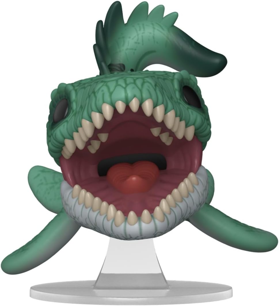 Funko Pop! Filmes: Jurassic World: Rebirth - Mosasaurus - Figura de vinil colecionável - Ideia para presente - Produtos oficiais - Brinquedos para crianças e adultos - Fãs de cinema - Figura modelo para colecionadores