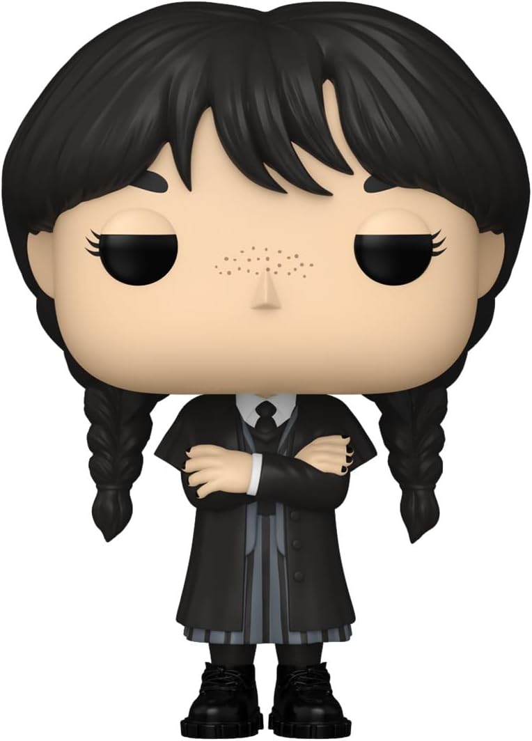 Funko Pop! TV: Quarta-feira - Quarta-feira - Figura de vinil colecionável - Ideia para presente - Produtos oficiais - Brinquedos para crianças e adultos - Fãs de TV - Figura modelo para colecionadores e exibição