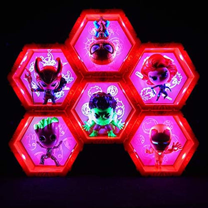 WOW! PODS Coleção Vingadores - Homem-Aranha | Figura de Super-Herói com Cabeça Oscilante e Luzes | Brinquedos, Colecionáveis e Presentes Oficiais da Marvel