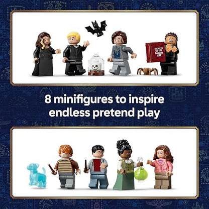 LEGO Harry Potter Beco Diagonal Lojas Mágicas - Kit de Modelo em Miniatura com 8 Minifiguras e Patrono Colecionável - Decoração para Quarto Infantil - Presente para Meninas, Meninos e Fãs a partir de 8 Anos - 76471