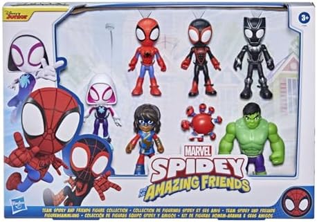 Homem-Aranha e seus amigos incríveis - Equipe Homem-Aranha e Amigos - Figuras