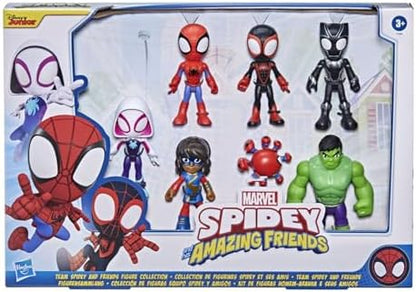 Homem-Aranha e seus amigos incríveis - Equipe Homem-Aranha e Amigos - Figuras