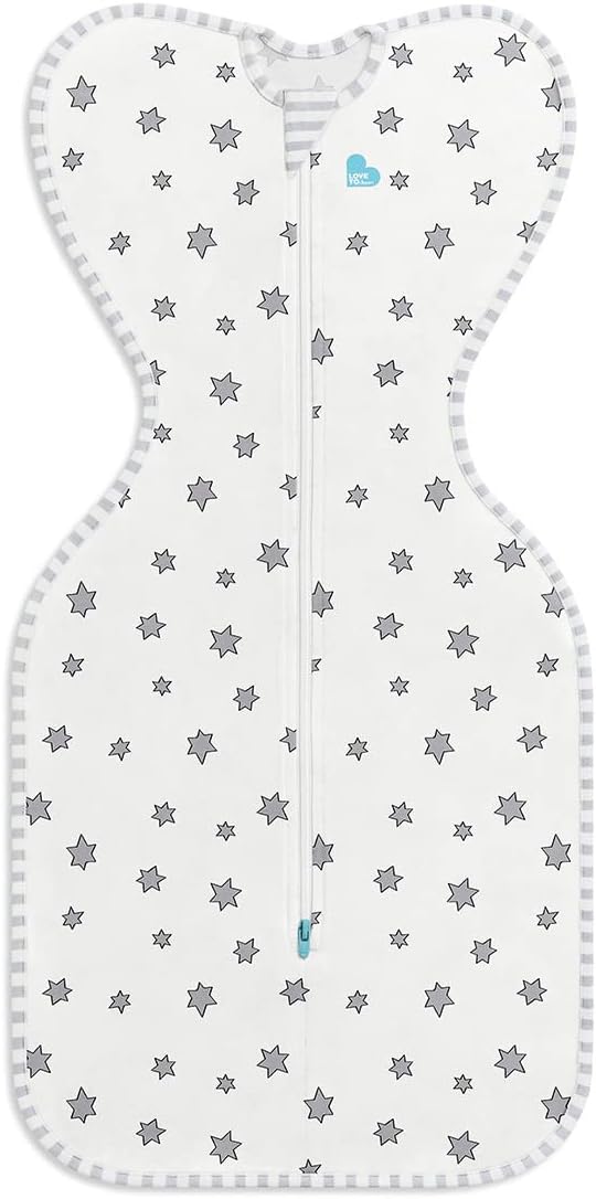 Love To Dream™ Swaddle UP™, Médio 6–8,5 kg – Creme | Ajuste perfeito, promove uma rotina de sono saudável | 0,2 Tog Ideal para primavera e verão (24–27 °C) | Viscose lavável à máquina e com zíper duplo
