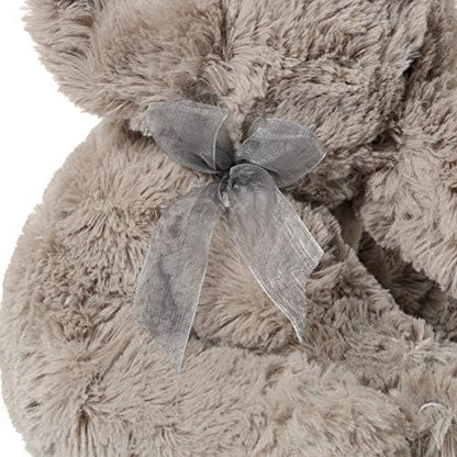 Baby Box Shop - Elefante de pelúcia, urso de pelúcia cinza - ideal para batizados, aniversários ou presentes de bebê, brinquedos de pelúcia para crianças