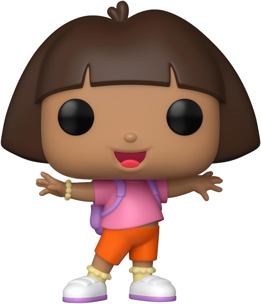 Funko Pop! Animation: Dora, a Aventureira - Dora - Figura de vinil colecionável - Ideia para presente - Produtos oficiais - Brinquedos para crianças e adultos - Fãs de TV - Figura modelo para colecionadores e exposição