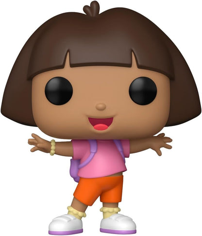 Funko Pop! Animation: Dora, a Aventureira - Dora - Figura de vinil colecionável - Ideia para presente - Produtos oficiais - Brinquedos para crianças e adultos - Fãs de TV - Figura modelo para colecionadores e exposição