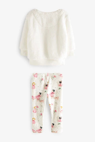 |Girl| Pijama De Lã Aconchegante (9 meses a 10 anos)
