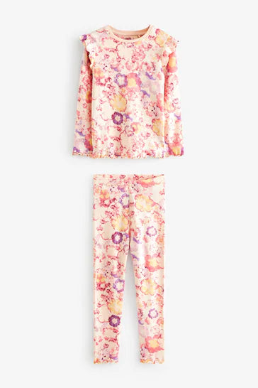 |BigGirl| Pacote de 3 pijamas florais (9 meses - 16 anos)