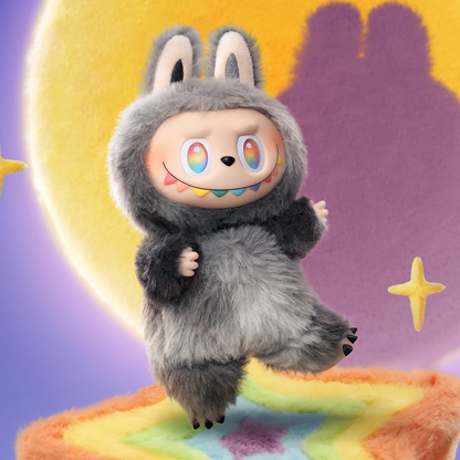 POP MART Labubu THE MONSTERS Série Big into Energy - Pingente de pelúcia de vinil BlindBox 1 caixa de 2,5 polegadas - Figura de ação de brinquedo de arte chique favorita dos fãs