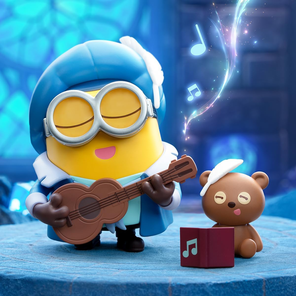 Minions da POP MART, histórias de embalar, bonecos da série Bob e Tim, 1 peça, acessórios decorativos, presente