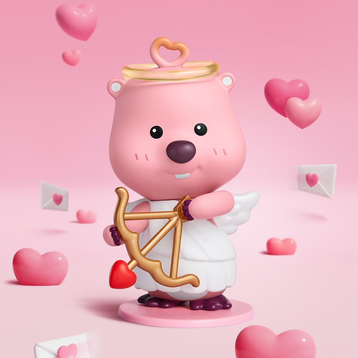 POP MART ZANMANG LOOPY's Moments Series Figuras Conjunto Completo Design Premium Presentes para Mulheres Fãs-Favorito Colecionável Chic Art Toy Figura de Ação