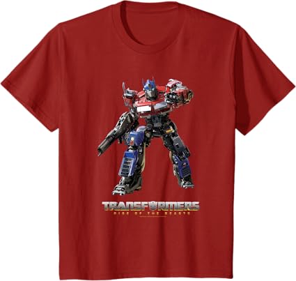 T-shirt de corpo inteiro Transformers: A Ascensão das Feras Optimus Prime