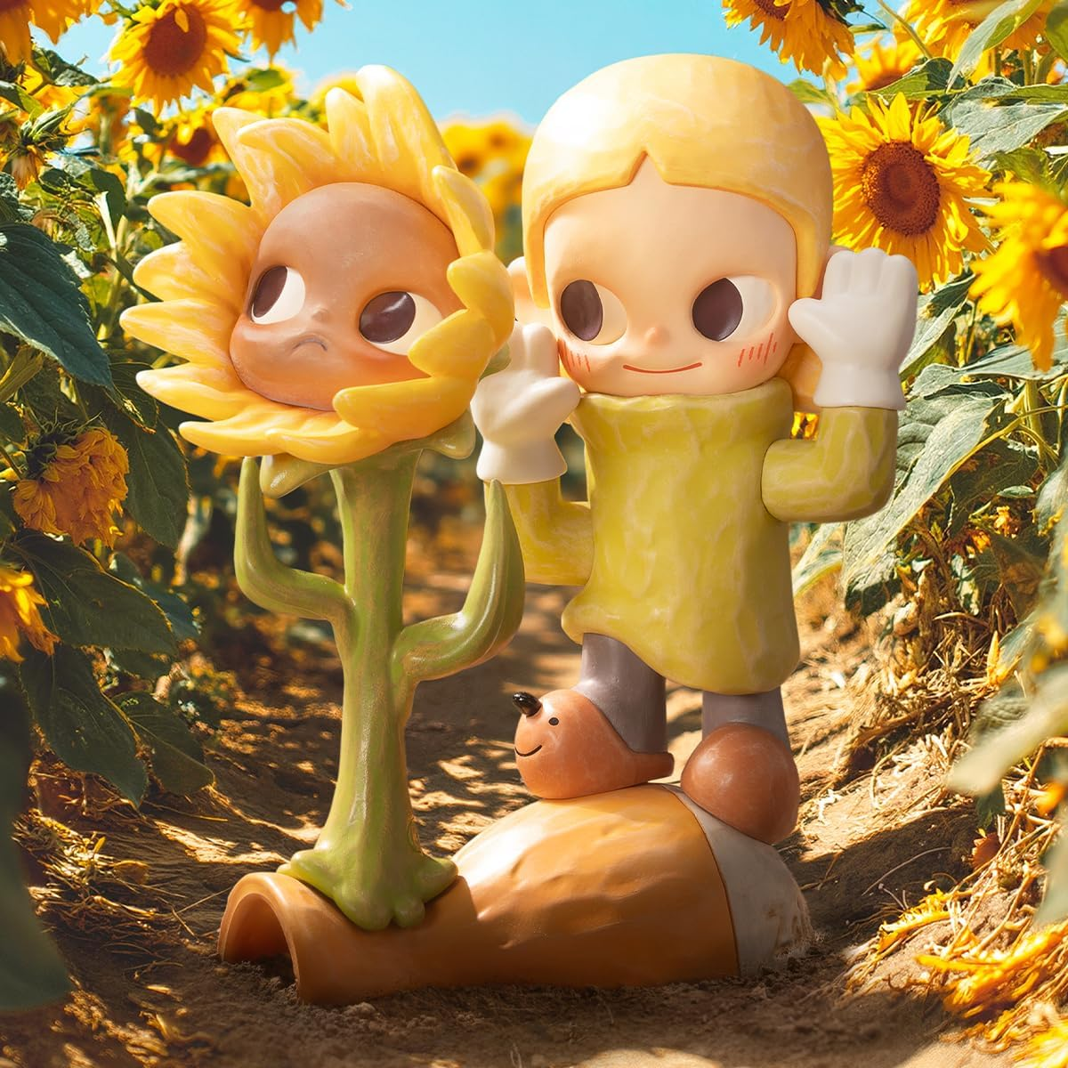 POP MART Zsiga Take It Slow Series Figuras 1 Caixa Articulada Personagem Design Premium Presentes para Mulheres Brinquedo Colecionável Favorito dos Fãs Figura de Ação de Brinquedo