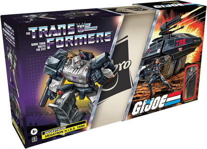 Transformers Generations Collaborative: G.I. Joe Mash-Up, Megatron H.I.S.S. Tank e Baronesa, para maiores de 8 anos, multicolorido F3983