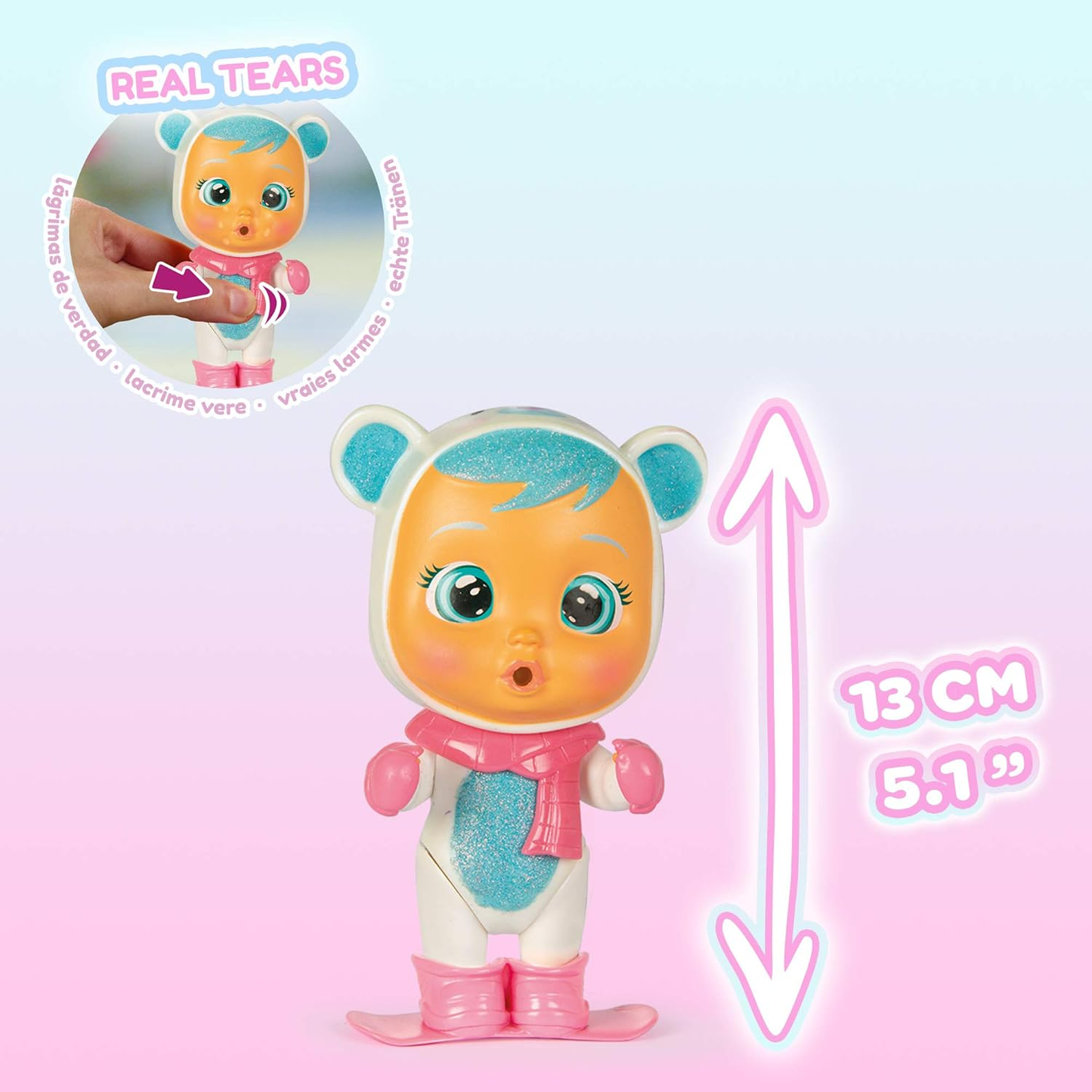 Cry Babies Lágrimas Mágicas CBMT IGLÚ DE KRISTAL