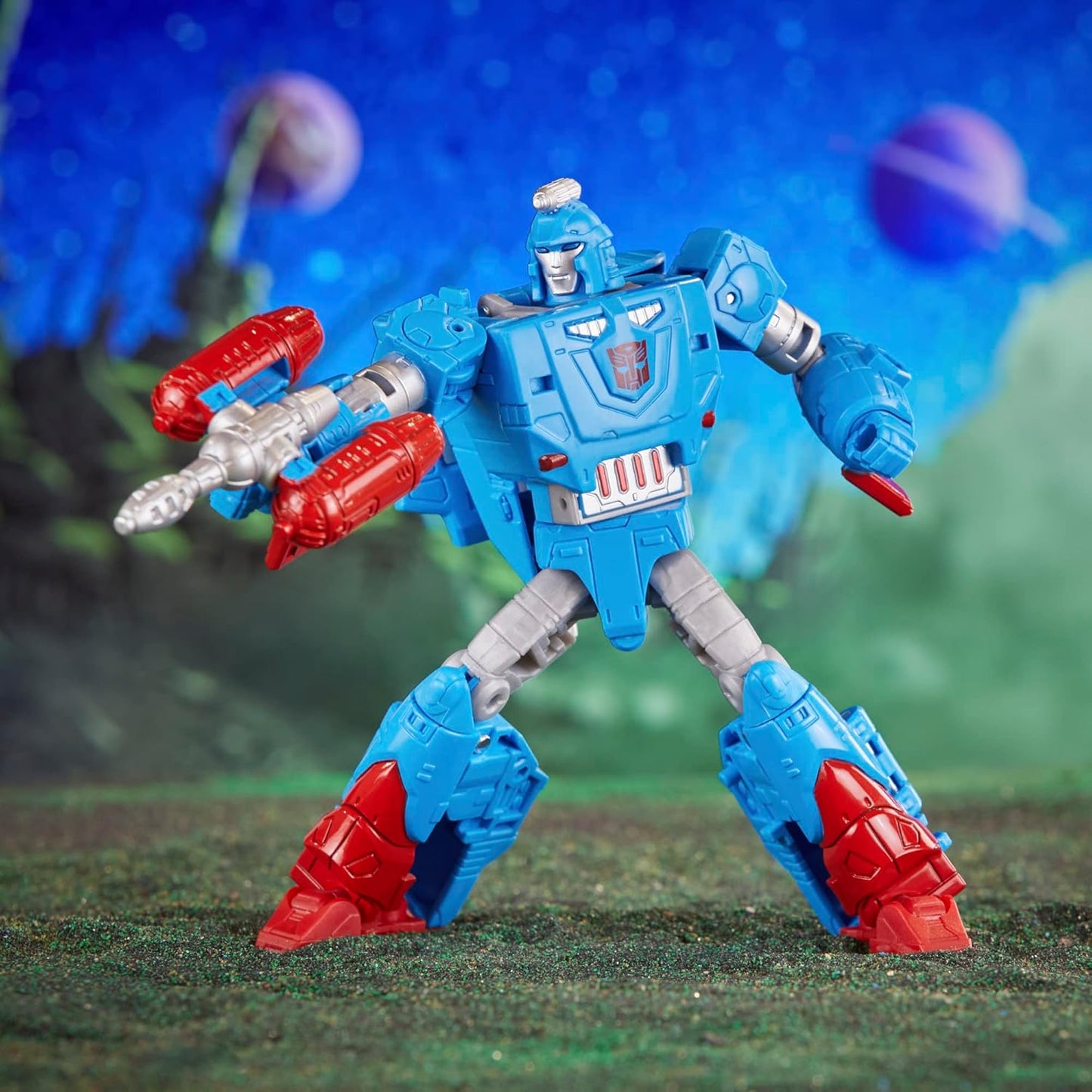 Figura de ação Transformers Legacy Evolution Deluxe Autobot Devcon de 14 cm (5,5")
