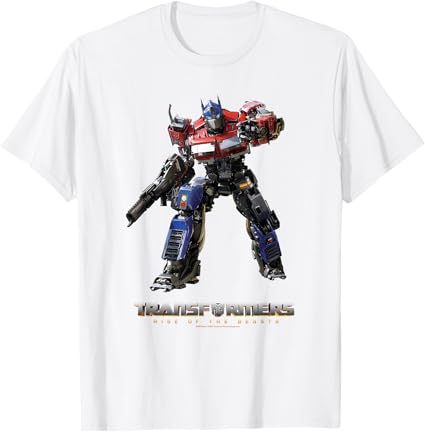 T-shirt de corpo inteiro Transformers: A Ascensão das Feras Optimus Prime