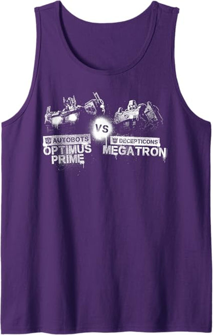T-shirt de alças Transformers: War For Cybertron Optimus Prime Vs. Megatron