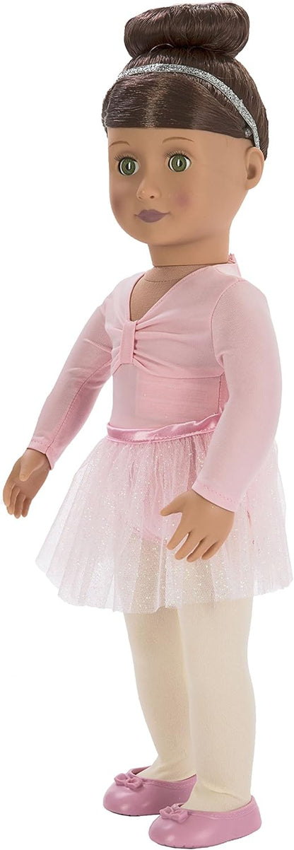 Conjunto de treino de agilidade Our Generation para bonecas de 45 cm e animais de estimação Natalia e Nillie – Kit de brinquedos infantis de faz de conta com acessórios de 46 cm – Diversão para bonecas e cães – Indicado para crianças a partir de 3 anos