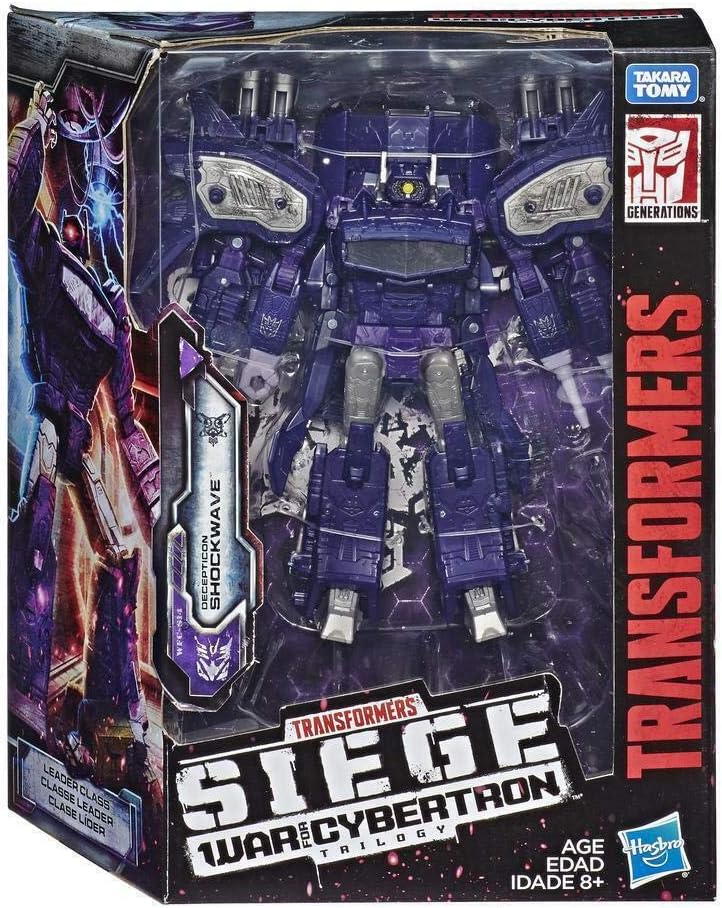 Transformers Generations War for Cybertron: Siege Leader Class WFC-S14 Shockwave Action Figure