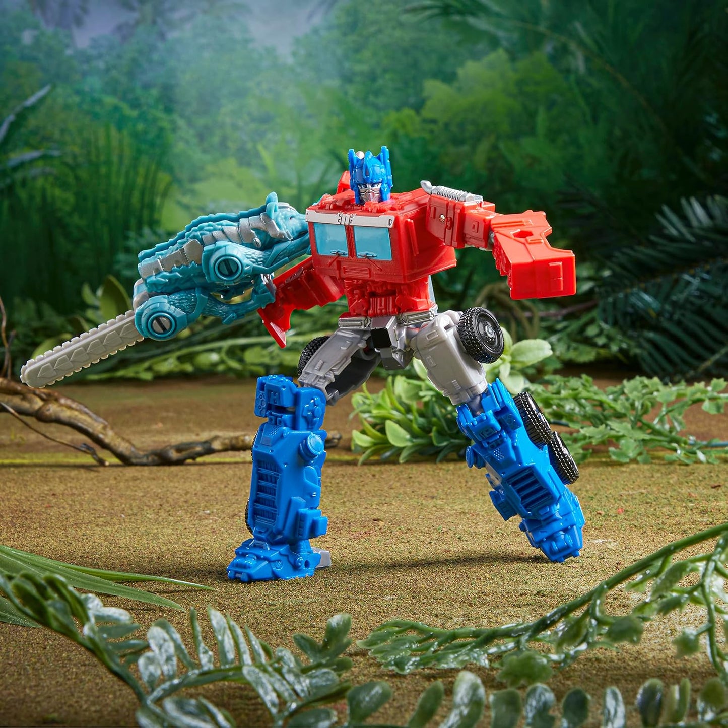 Transformers: A Ascensão das Feras Filme Beast Alliance Beast Weaponizers Pack de 2 Brinquedos Optimus Prime, 6 anos ou mais, 12,5 cm
