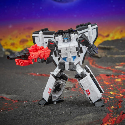 Figura de ação Transformers Legacy United Leader Class Galaxy Shuttle