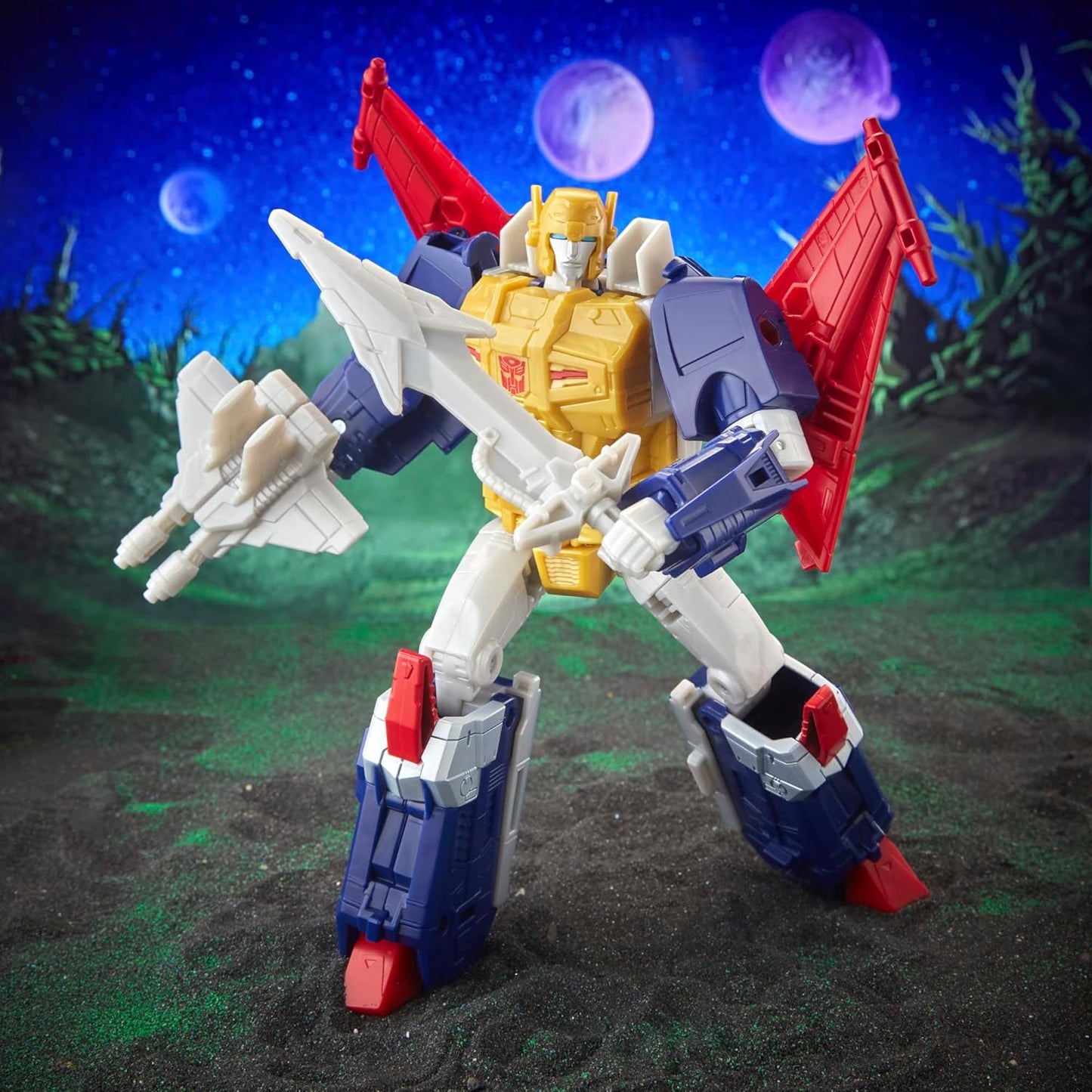 Figura de ação Transformers Legacy Evolution Voyager Metalhawk, multicolor, média