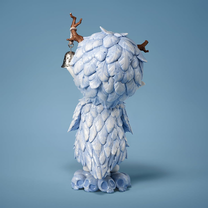 Figura de ação de brinquedo colecionável chique de arte favorita dos fãs, presente de design premium para mulheres, modelo de pena de cerâmica Hirono da POP MART