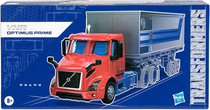 Figura de ação Transformers Generations Leader Class da Hasbro, Volvo VNR 300 Optimus Prime, 18 cm