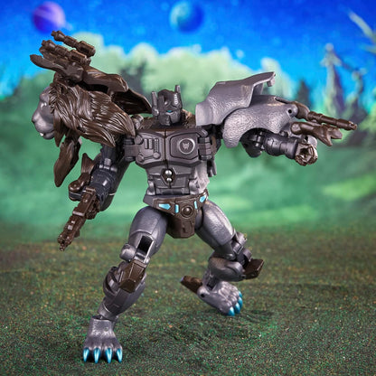 Figura de ação Transformers Legacy Evolution Voyager Nemesis Leo Prime de 18 cm