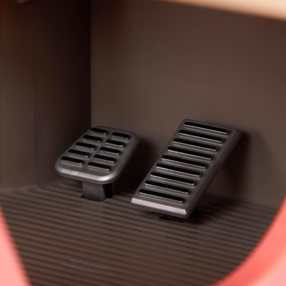 Our Generation OG Off Roader – Conjunto de veículos 4x4 para bonecas de 18 polegadas, veículo com tema de praia com prancha de surf, carro rosa salmão, luzes de trabalho, limpa-para-brisas, altifalantes, jogo realista