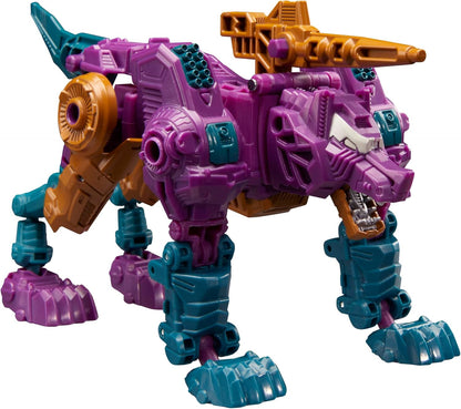 Transformers Age of the Primes Wreck ‘n Doom Collection - Conjunto com 2 figuras de acção transformáveis: Fisitron e Carnivac