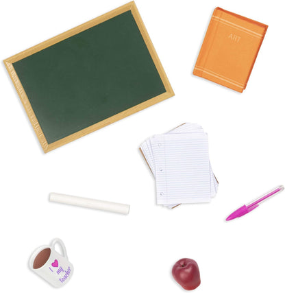 Boneca de atividades para professores da Our Generation, Taylor