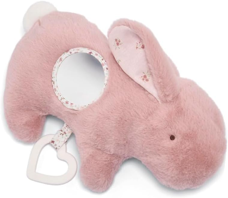 Tapete de atividades interativo para bebé Mamas & Papas, tapete de ginástica Welcome to The World, rosa