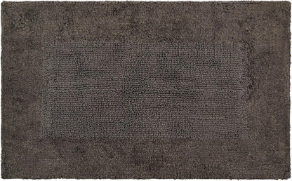 Tapete de banho Panda Bamboo 50 x 80 cm - Ultra absorvente, antiderrapante e lavável à máquina, experiência de spa, branco puro