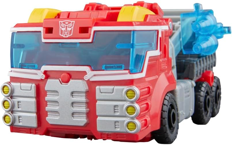 Figura de ação Heatwave do Rescue Bot da classe Voyager dos Transformers Age of Primes