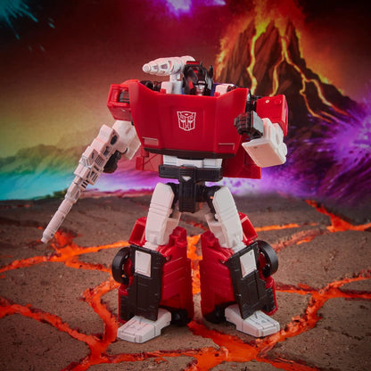 Transformers Generations Kingdom Battle Across Time Collection Deluxe Class WFC-K42 Sideswipe e Maximal Skywarp, para maiores de 8 anos, 14 cm (Exclusivo Amazon)