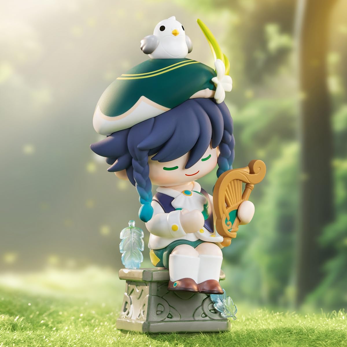 POP MART Genshin Impact Dress-Up Dreams Série Chibi Temática Figuras 1 PC 2,5 polegadas Articulado Personagem Design Premium Presentes para Mulheres Fã-Favorito Colecionável Chic Art Toy Figura de Ação