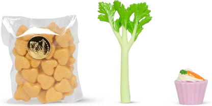 A nossa geração Palomino Party Foal – Boneca de cavalo bebé de 30 cm com guloseimas temáticas de aniversário – Inclui conjunto de acessórios de 5 peças