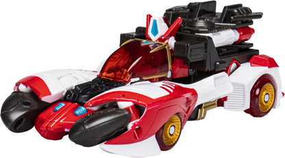 Transformers Generations Legacy Voyager Class Velocitron Speedia 500 Figura Colecção: Cybertron Universe Override 18