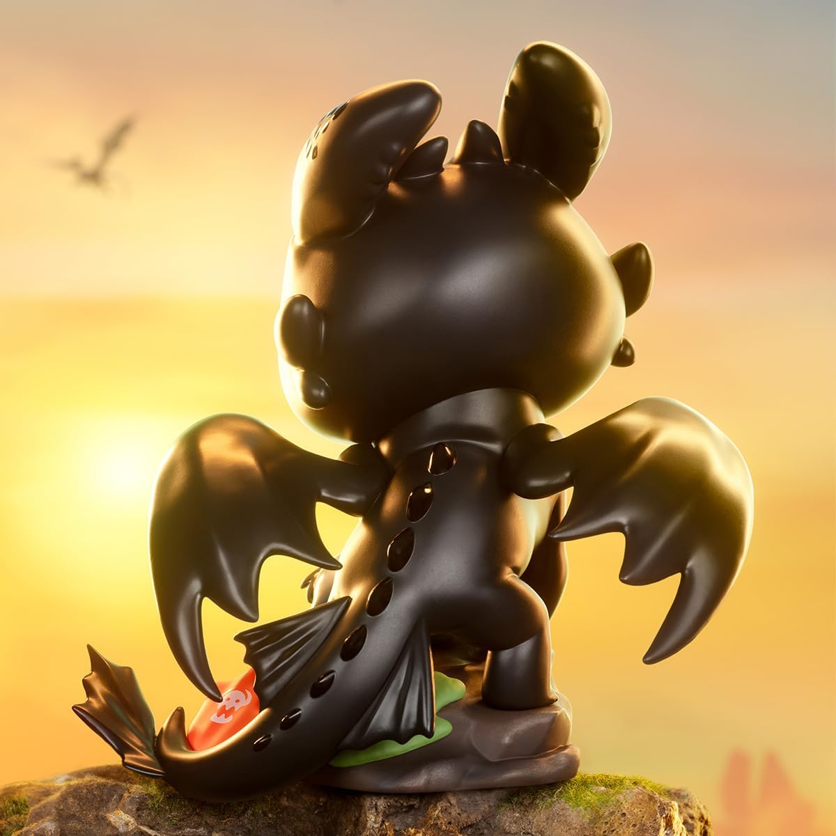 POP MART THE MONSTERS Como Treinar o Seu Dragão Estatueta Pingente Articulada Personagem Design Premium Presentes para Mulheres Brinquedo Colecionável Favorito dos Fãs Figura de Ação de Brinquedo
