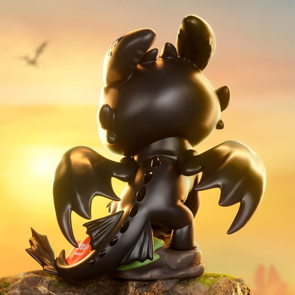 POP MART THE MONSTERS Como Treinar o Seu Dragão Estatueta Pingente Articulada Personagem Design Premium Presentes para Mulheres Brinquedo Colecionável Favorito dos Fãs Figura de Ação de Brinquedo