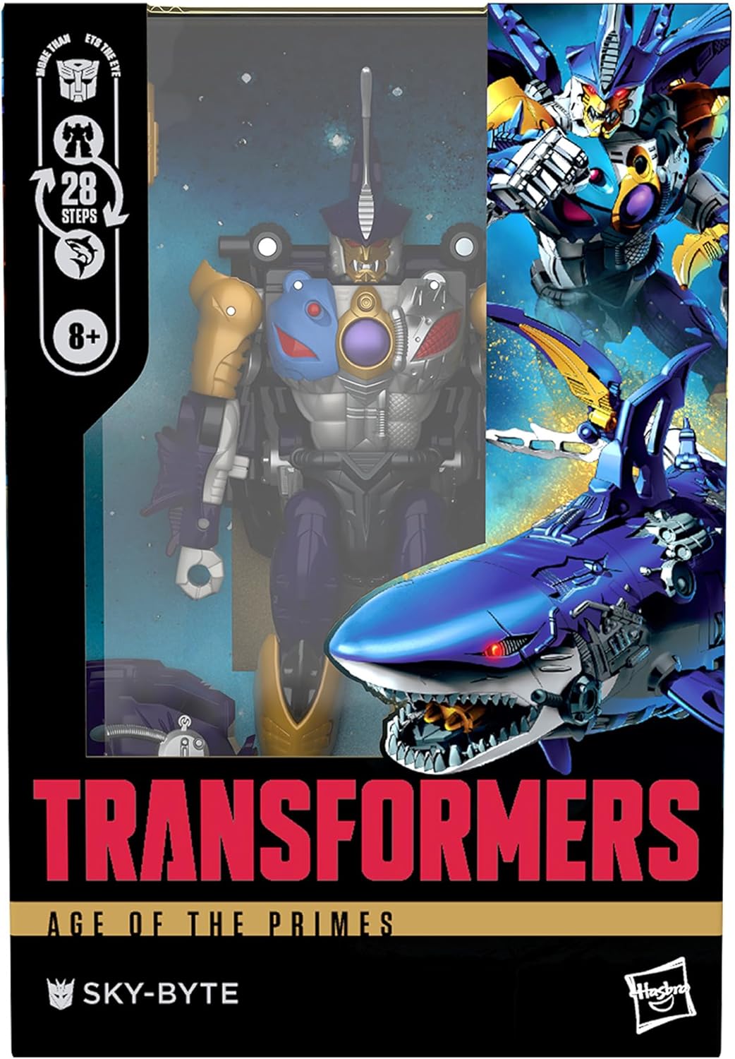 Figura de ação Transformers Age of Primes Voyager Class Sky-Byte