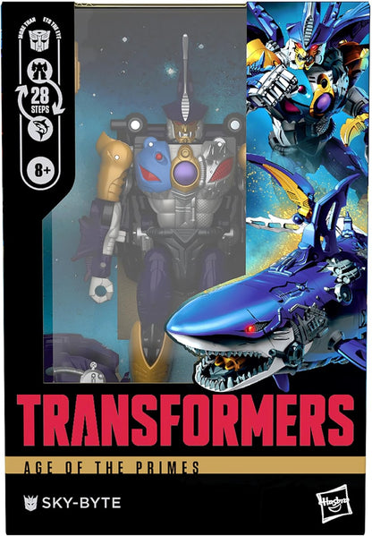 Figura de ação Transformers Age of Primes Voyager Class Sky-Byte