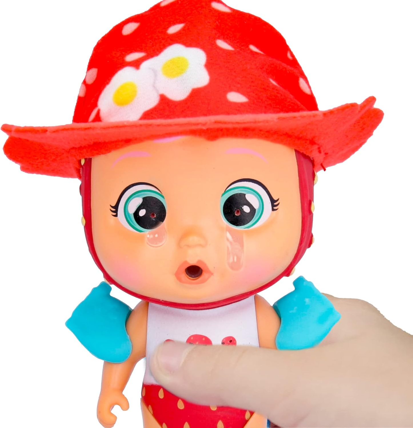 Cry Babies Magic Tears Tropical Beach Babies Pack | 2 Bonecas surpresa colecionáveis que choram lágrimas verdadeiras com Fato de Banho e 14 Acessórios - Brinquedos para meninas e meninos +3 anos